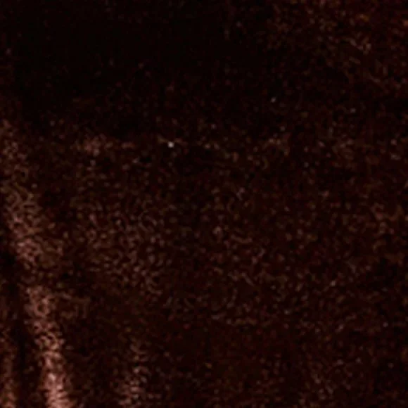 Brown Casual Womens Shawl Collar Belted Velvet Blazer - Picture 6 of 6